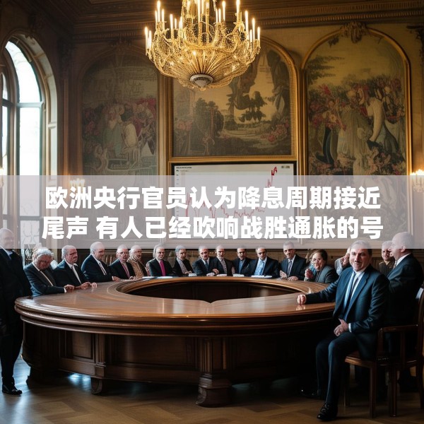 欧洲央行官员认为降息周期接近尾声 有人已经吹响战胜通胀的号角