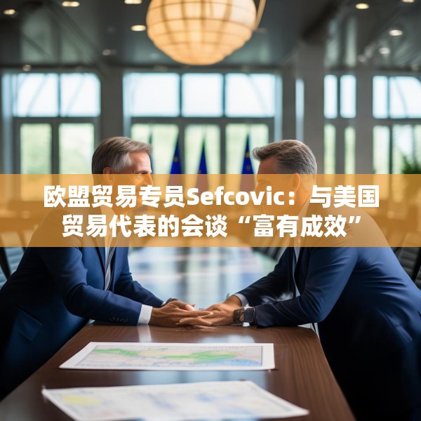 欧盟贸易专员Sefcovic：与美国贸易代表的会谈“富有成效”