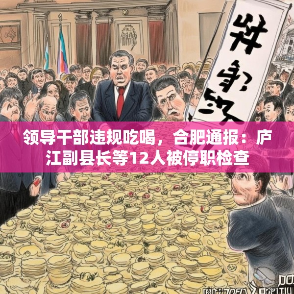 领导干部违规吃喝，合肥通报：庐江副县长等12人被停职检查