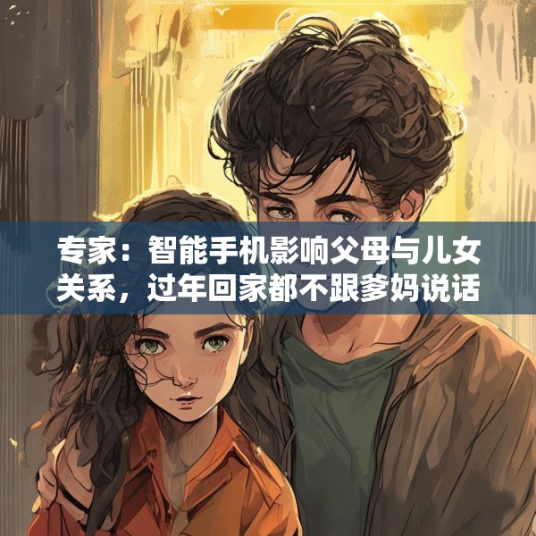 专家：智能手机影响父母与儿女关系，过年回家都不跟爹妈说话