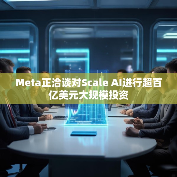 Meta正洽谈对Scale AI进行超百亿美元大规模投资