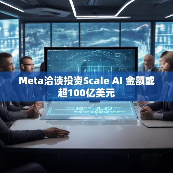 Meta洽谈投资Scale AI 金额或超100亿美元