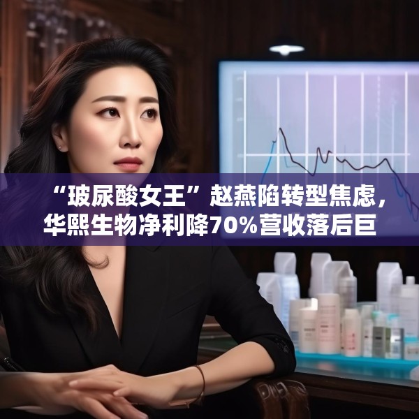 “玻尿酸女王”赵燕陷转型焦虑，华熙生物净利降70%营收落后巨子生物