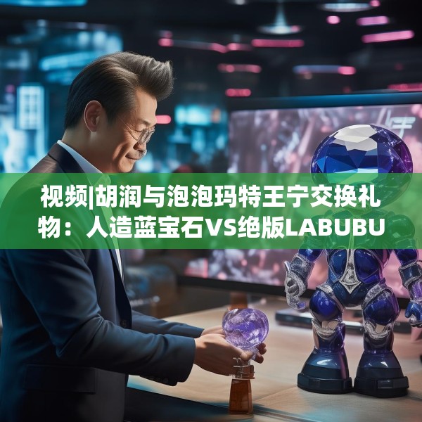 视频|胡润与泡泡玛特王宁交换礼物：人造蓝宝石VS绝版LABUBU 你觉得值吗？