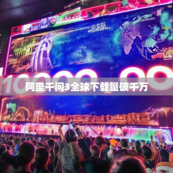 阿里千问3全球下载量破千万