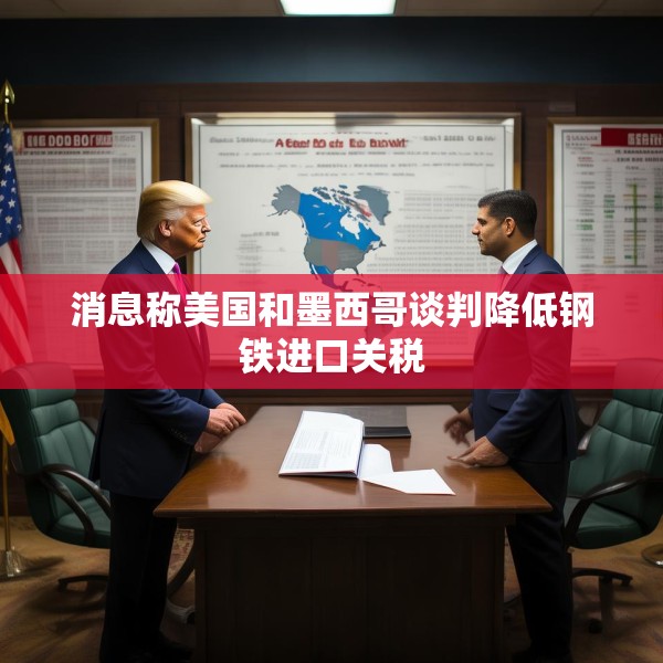 消息称美国和墨西哥谈判降低钢铁进口关税
