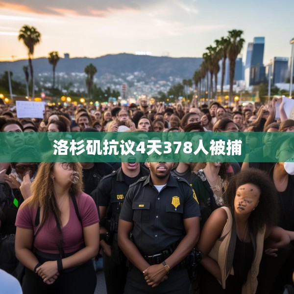 洛杉矶抗议4天378人被捕