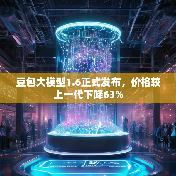 豆包大模型1.6正式发布，价格较上一代下降63%