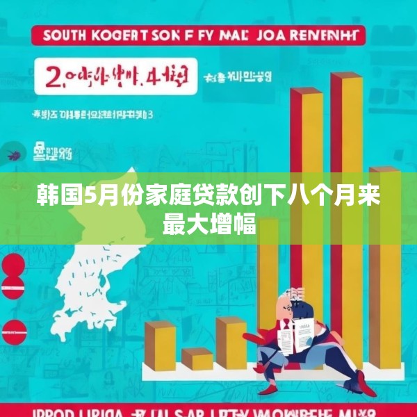 韩国5月份家庭贷款创下八个月来最大增幅