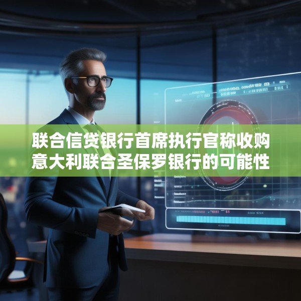 联合信贷银行首席执行官称收购意大利联合圣保罗银行的可能性不超过20%