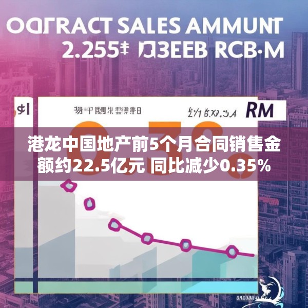 港龙中国地产前5个月合同销售金额约22.5亿元 同比减少0.35%