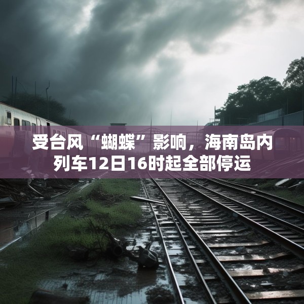 受台风“蝴蝶”影响，海南岛内列车12日16时起全部停运