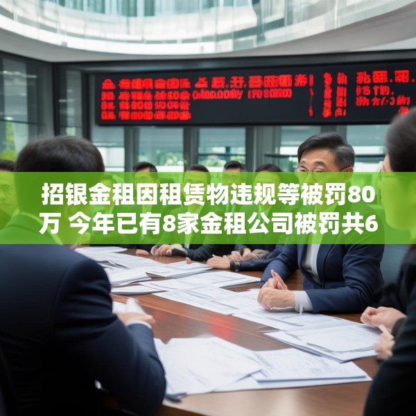 招银金租因租赁物违规等被罚80万 今年已有8家金租公司被罚共690万