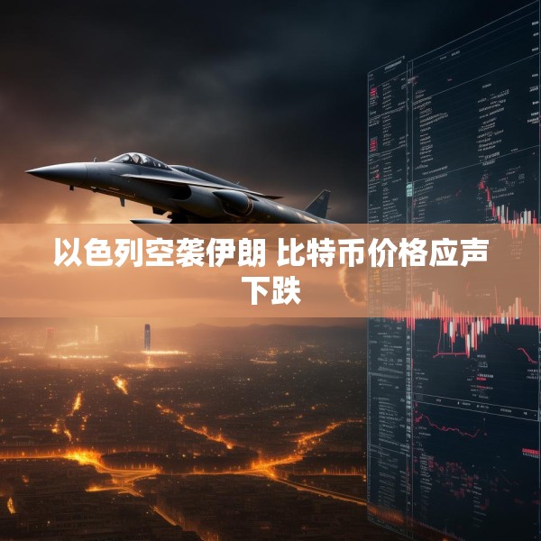 以色列空袭伊朗 比特币价格应声下跌