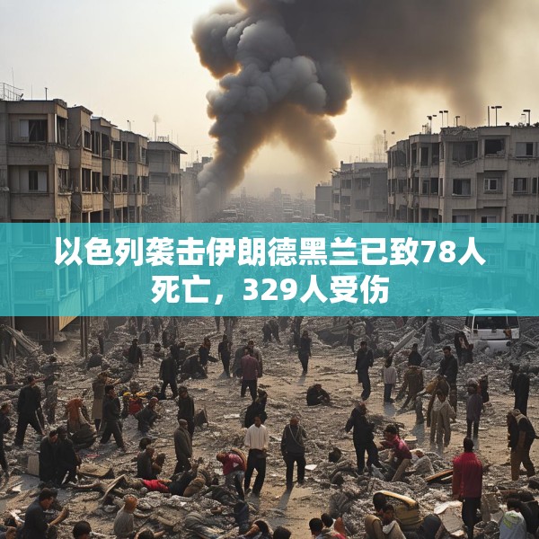 以色列袭击伊朗德黑兰已致78人死亡，329人受伤