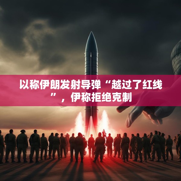 以称伊朗发射导弹“越过了红线”，伊称拒绝克制