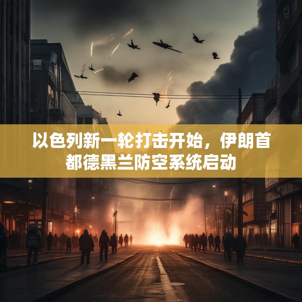 以色列新一轮打击开始，伊朗首都德黑兰防空系统启动
