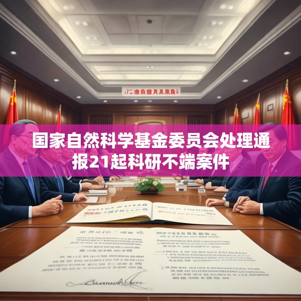 国家自然科学基金委员会处理通报21起科研不端案件