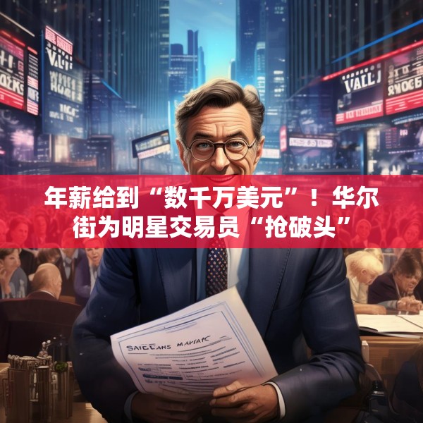 年薪给到“数千万美元”！华尔街为明星交易员“抢破头”