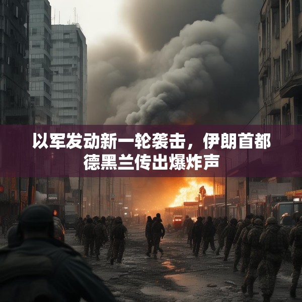 以军发动新一轮袭击，伊朗首都德黑兰传出爆炸声