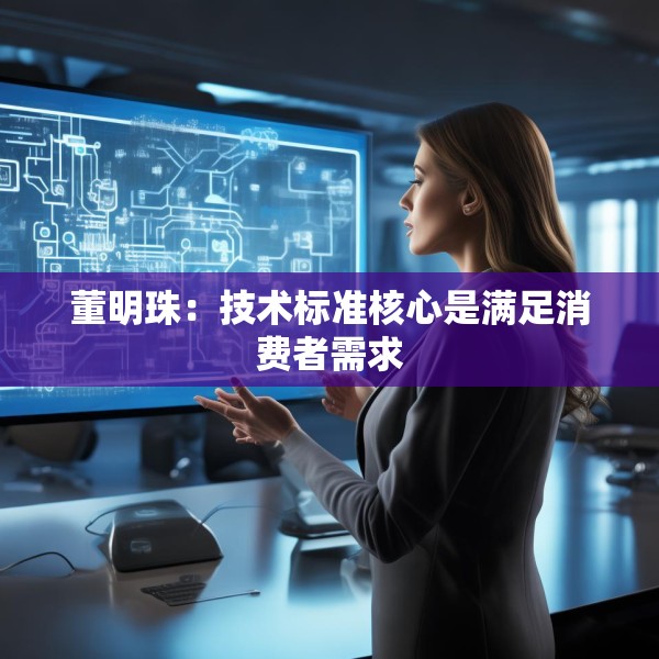 董明珠：技术标准核心是满足消费者需求