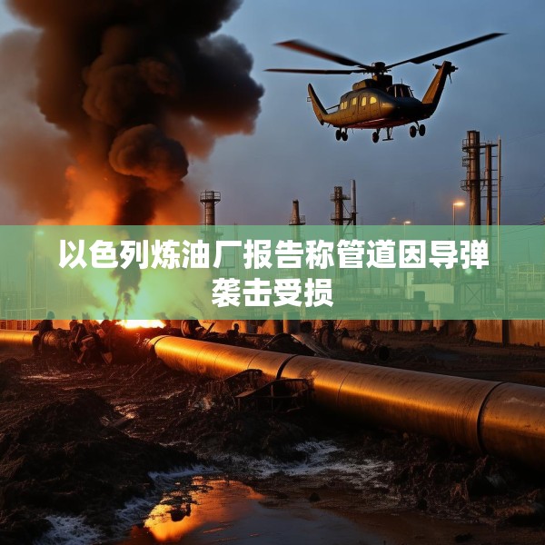 以色列炼油厂报告称管道因导弹袭击受损