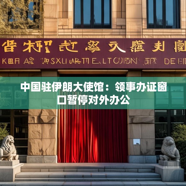中国驻伊朗大使馆：领事办证窗口暂停对外办公
