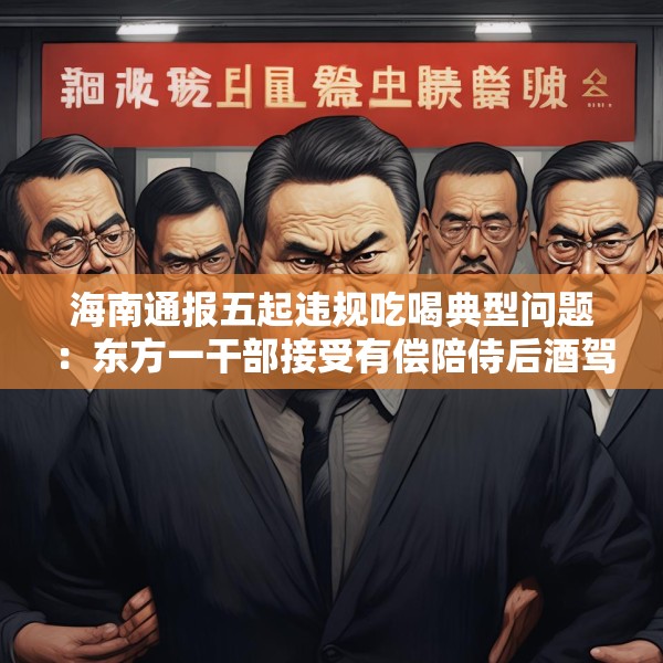 海南通报五起违规吃喝典型问题：东方一干部接受有偿陪侍后酒驾，被“双开”并移送审查起诉
