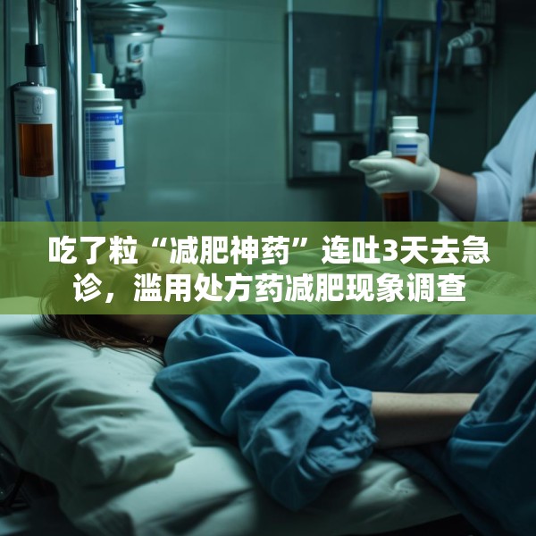 吃了粒“减肥神药”连吐3天去急诊，滥用处方药减肥现象调查