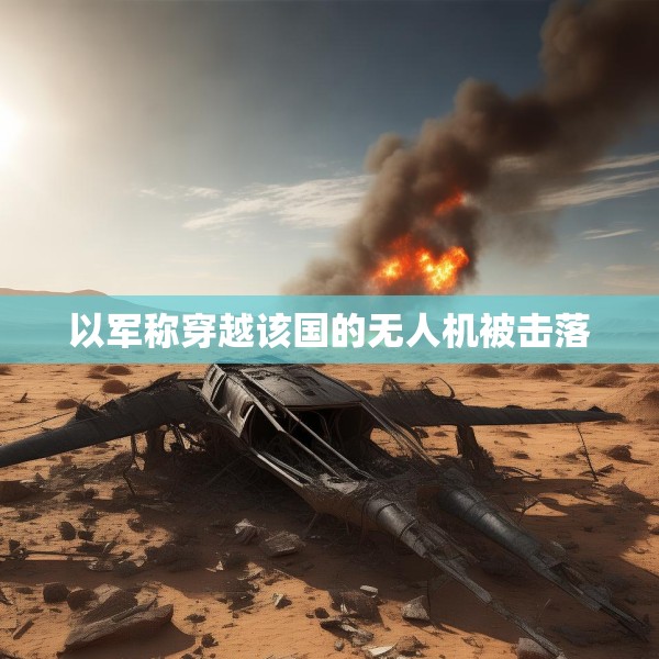 以军称穿越该国的无人机被击落