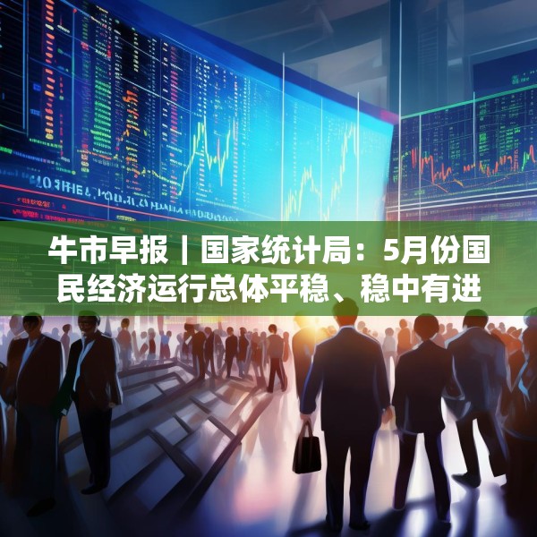 牛市早报｜国家统计局：5月份国民经济运行总体平稳、稳中有进