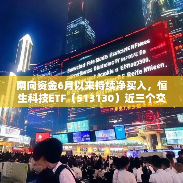 南向资金6月以来持续净买入，恒生科技ETF（513130）近三个交易日吸金超9亿元