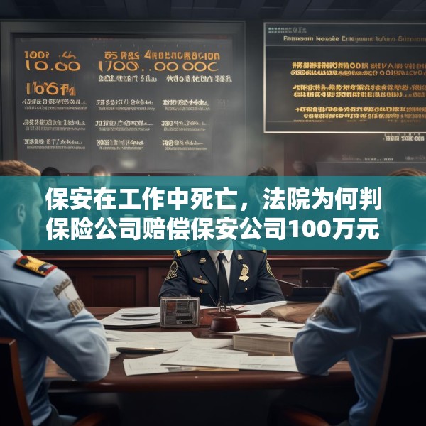 保安在工作中死亡，法院为何判保险公司赔偿保安公司100万元？
