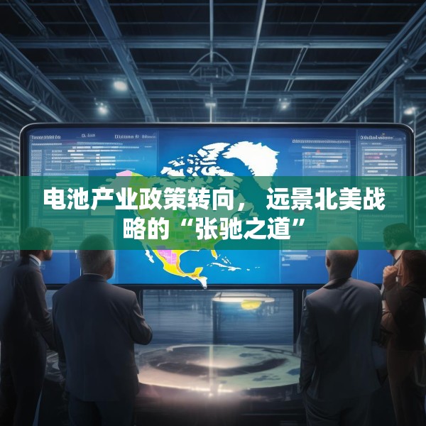 电池产业政策转向， 远景北美战略的“张驰之道”