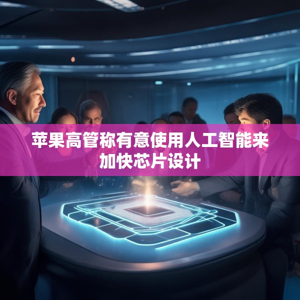 苹果高管称有意使用人工智能来加快芯片设计