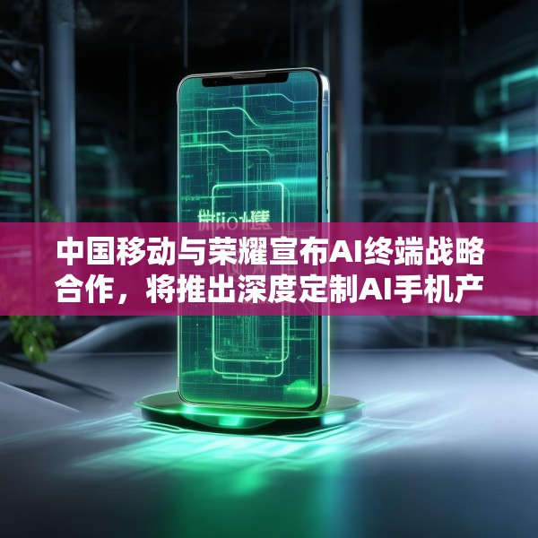 中国移动与荣耀宣布AI终端战略合作，将推出深度定制AI手机产品