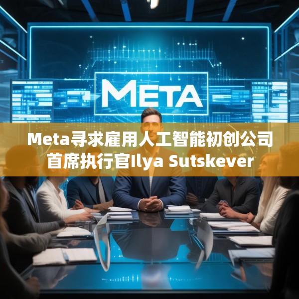 Meta寻求雇用人工智能初创公司首席执行官Ilya Sutskever