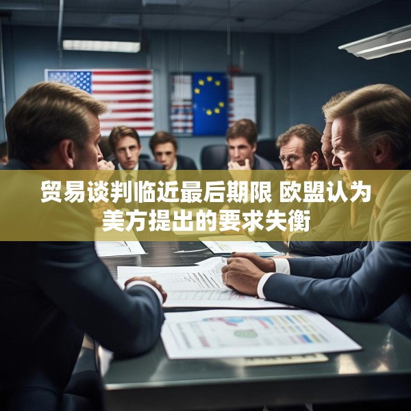 贸易谈判临近最后期限 欧盟认为美方提出的要求失衡