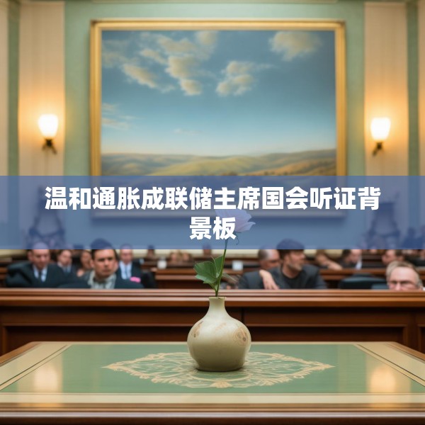 温和通胀成联储主席国会听证背景板