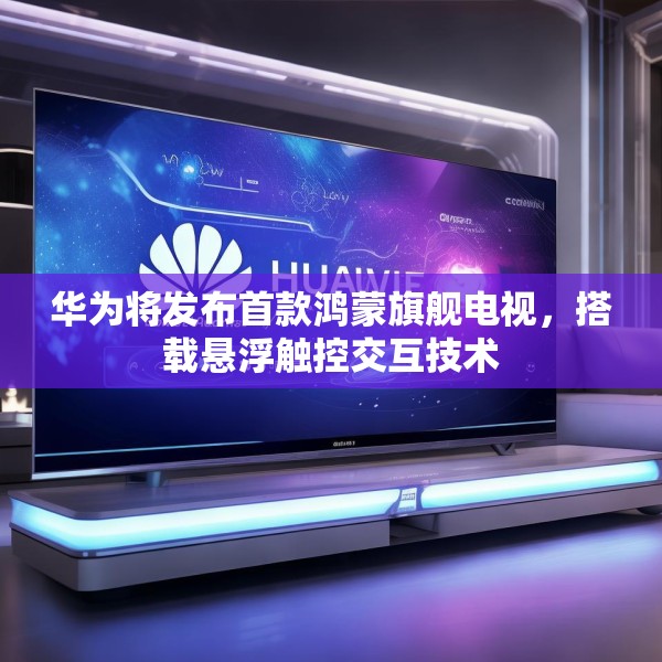 华为将发布首款鸿蒙旗舰电视，搭载悬浮触控交互技术