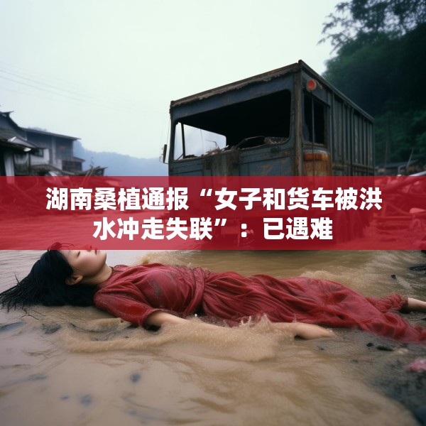 湖南桑植通报“女子和货车被洪水冲走失联”：已遇难
