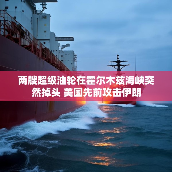 两艘超级油轮在霍尔木兹海峡突然掉头 美国先前攻击伊朗