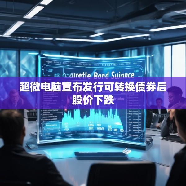 超微电脑宣布发行可转换债券后股价下跌