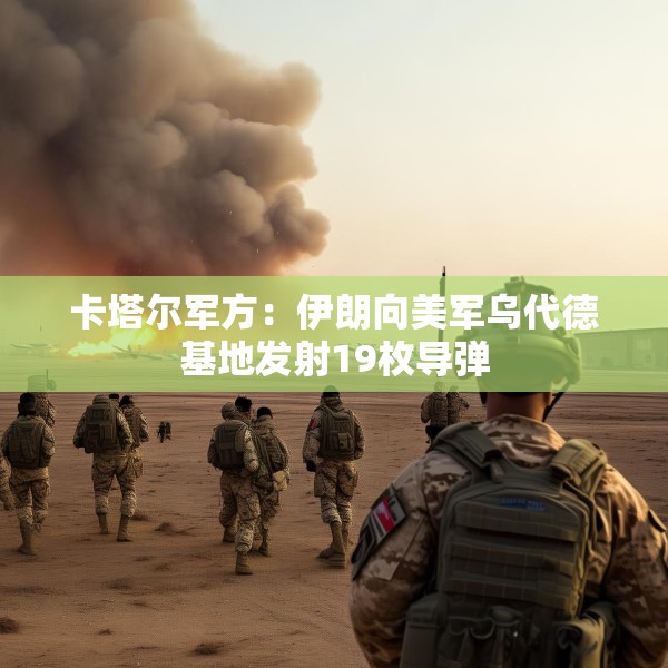 卡塔尔军方：伊朗向美军乌代德基地发射19枚导弹