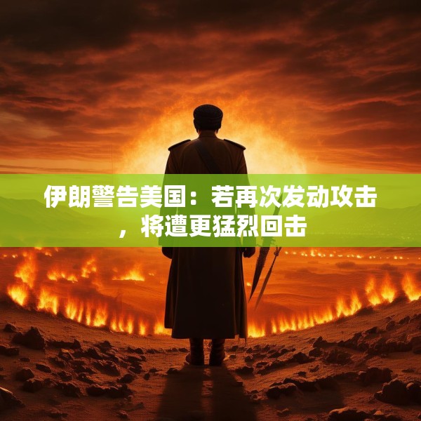 伊朗警告美国：若再次发动攻击，将遭更猛烈回击
