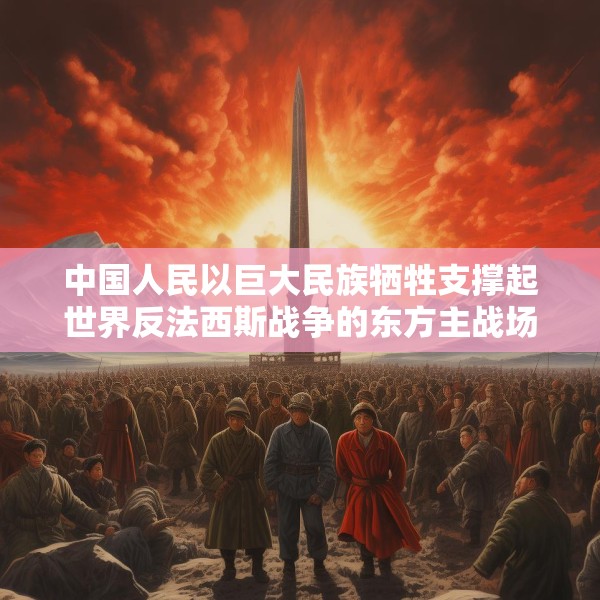 中国人民以巨大民族牺牲支撑起世界反法西斯战争的东方主战场