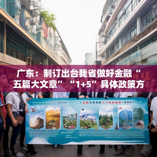 广东：制订出台我省做好金融“五篇大文章”“1+5”具体政策方案