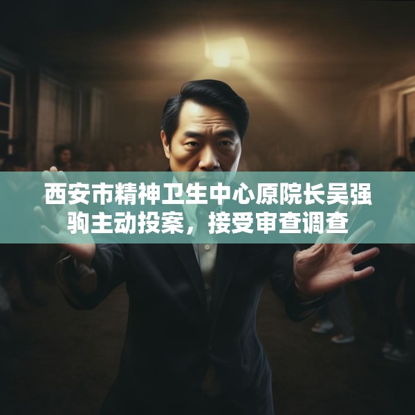 西安市精神卫生中心原院长吴强驹主动投案，接受审查调查