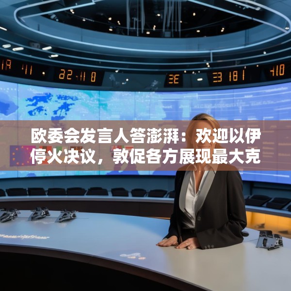 欧委会发言人答澎湃：欢迎以伊停火决议，敦促各方展现最大克制
