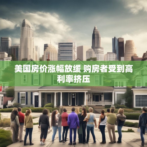 美国房价涨幅放缓 购房者受到高利率挤压
